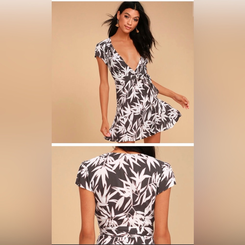 Amuse Society Turner wrap dress